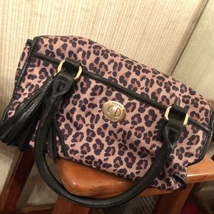 Tommy Hilfiger Leopard Print Purse